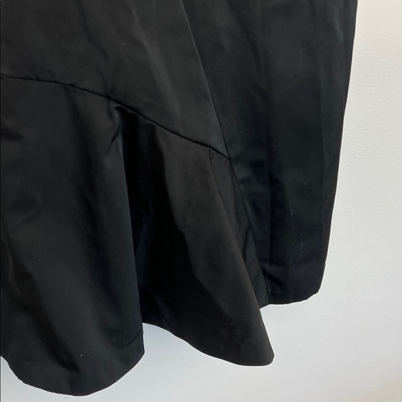Milly Black Asymmetrical belted Dress, Size 0‎ - Picture 6 of 7